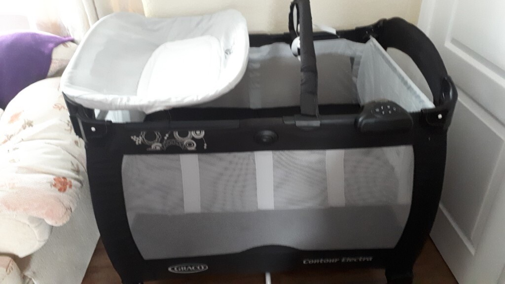 2 level travel cot